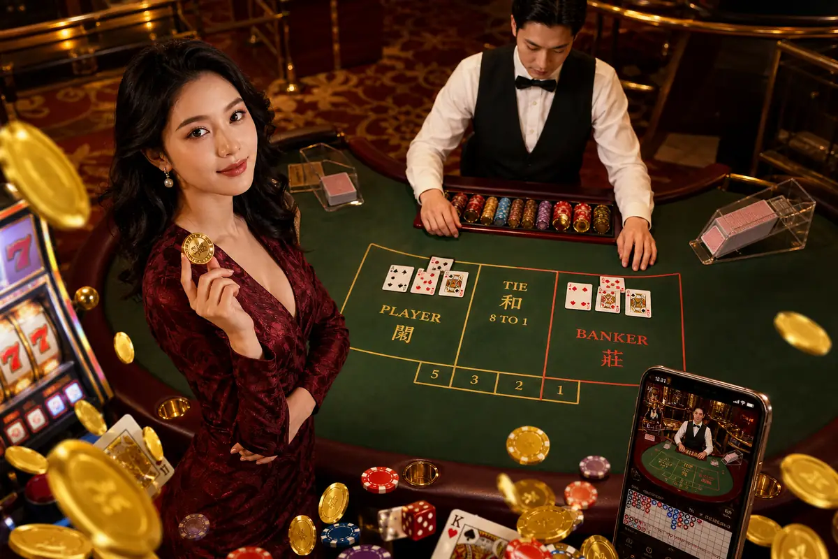 ye9vip Baccarat ဖဲဂိမ်း Live Dealer